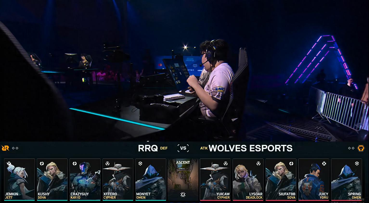 VCT: The Wolves went on a nine-game winning streak to win WOL 2-0 over RRQ