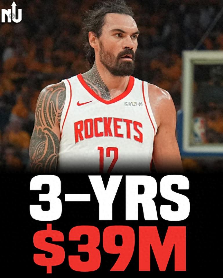$39 million in 3 years! The Rockets reach a contract extension with Adams with 15 days left to decide on the VanVleet option