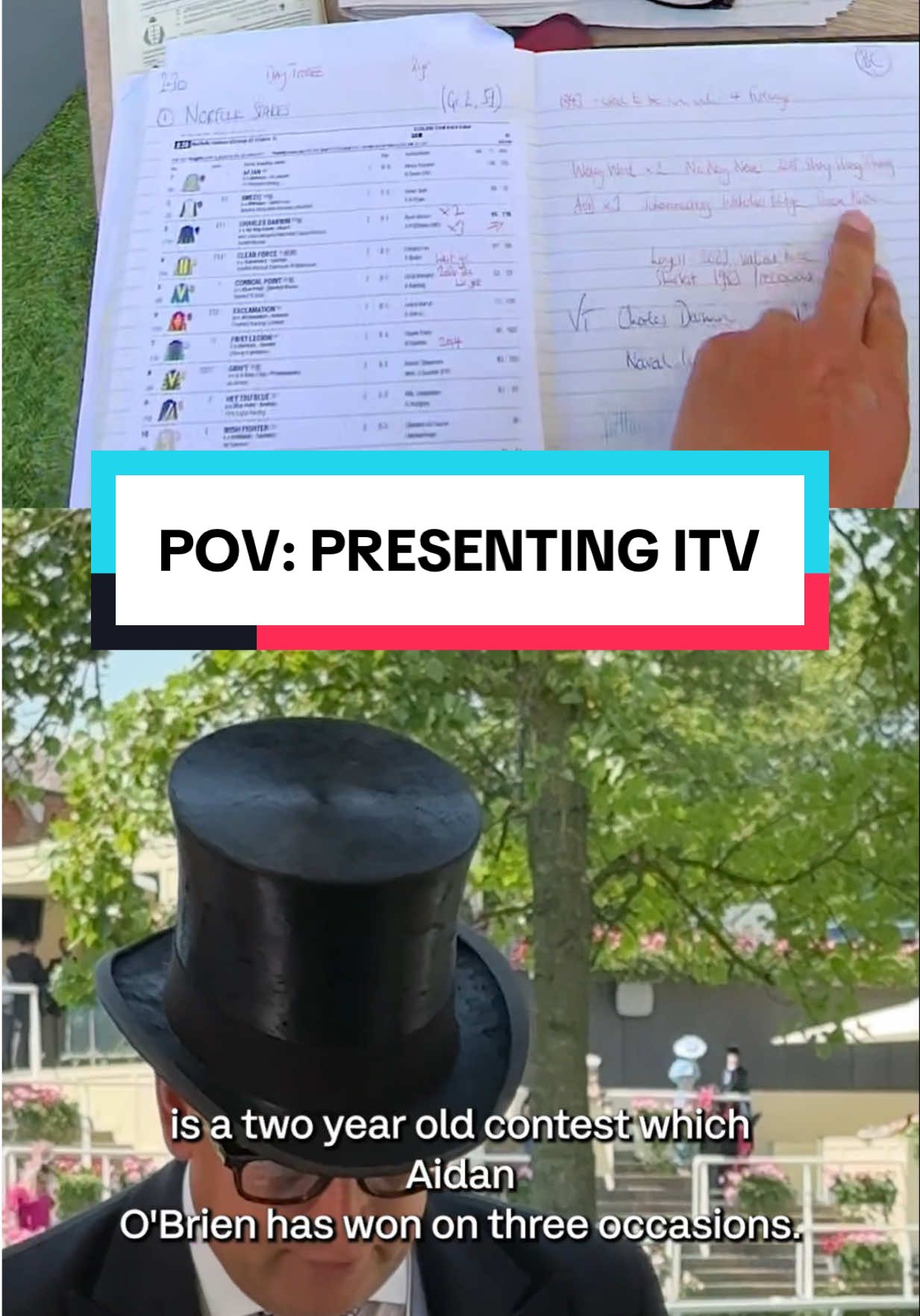 What it’s like to present for ITV 🎙️👀