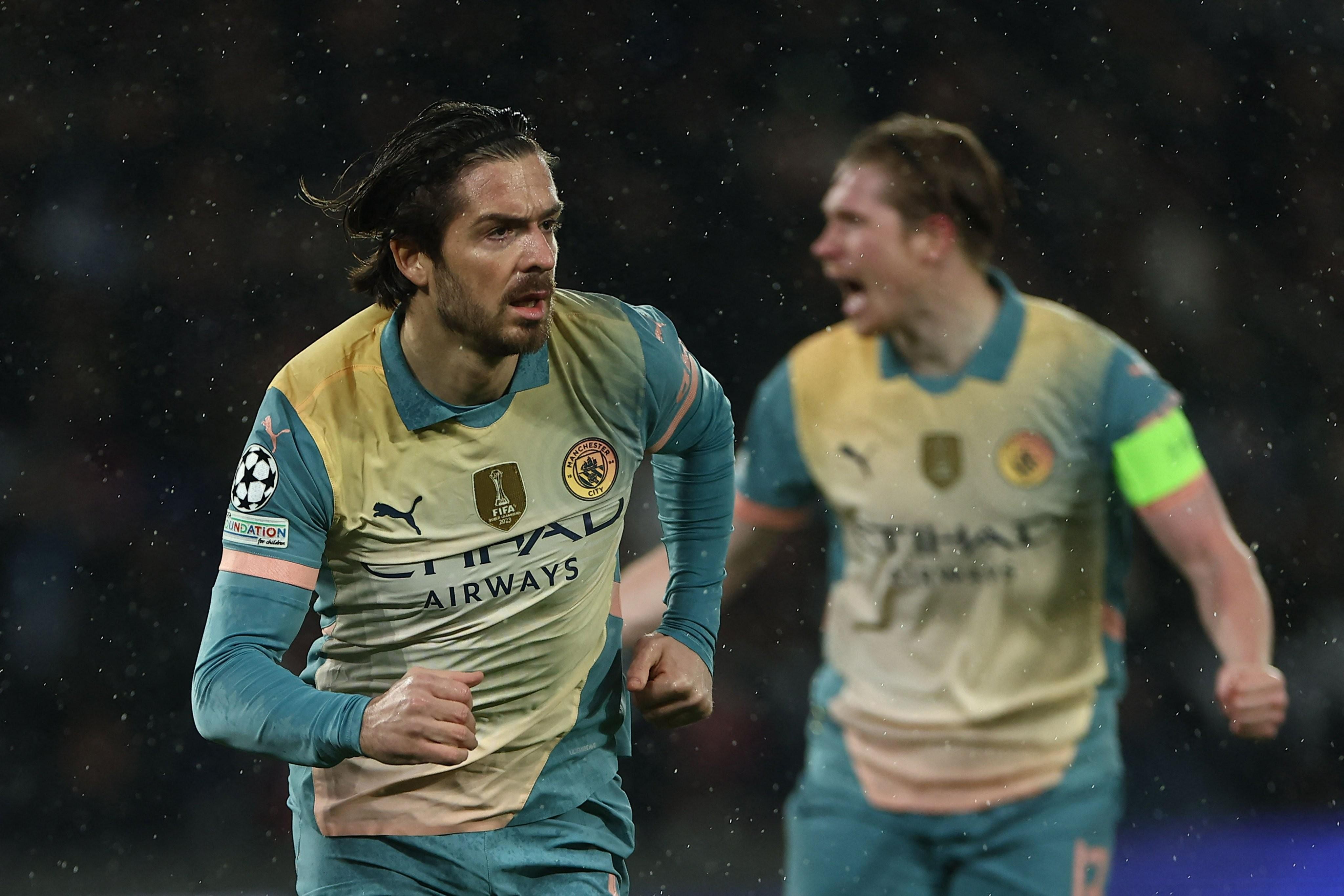 Joining forces with De Bruyne? Napoli are interested in Grealish, but £300,000 a week is the biggest obstacle
