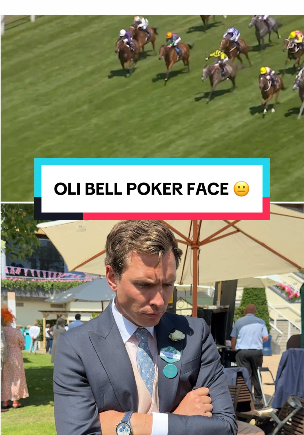 When Oli Bell show us how good at poker he is 😅😐