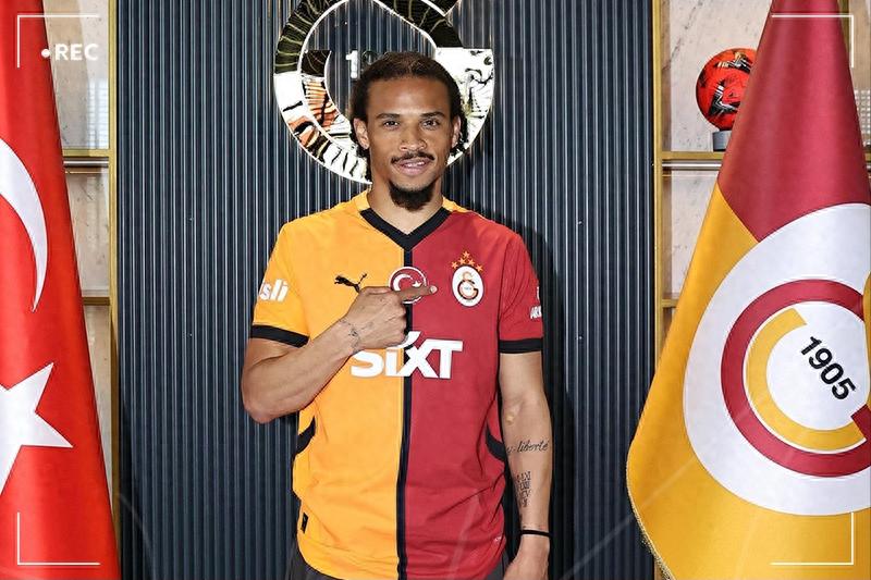 Galatasaray officially announced that Sane will be exempted from signing a 3-year contract with an annual salary of 9 million euros + 3 million euros in bonuses after tax